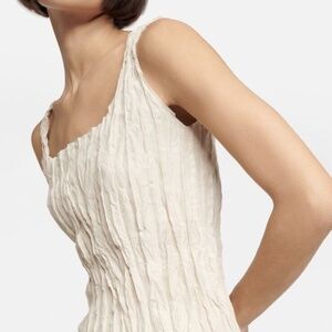 Toteme AW23 collection Crinkle Top
